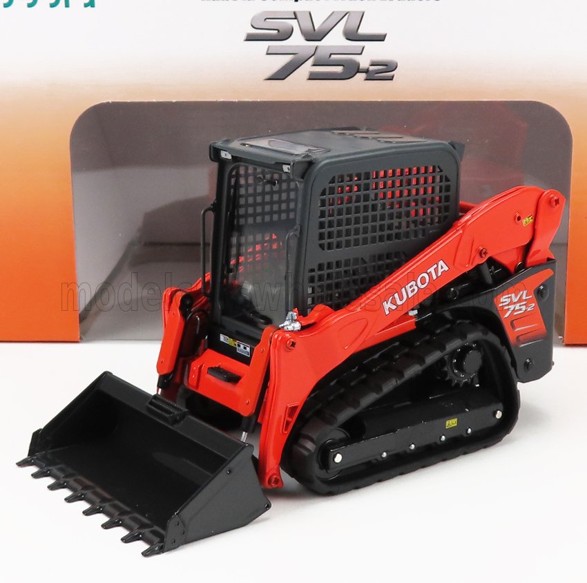 KUBOTA Svl 75-2 Ruspa Gommata With Front Loader Scraper (2016), Orange ...