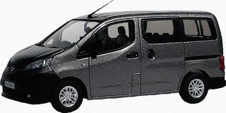 NISSAN NV200 Combi (2009), black