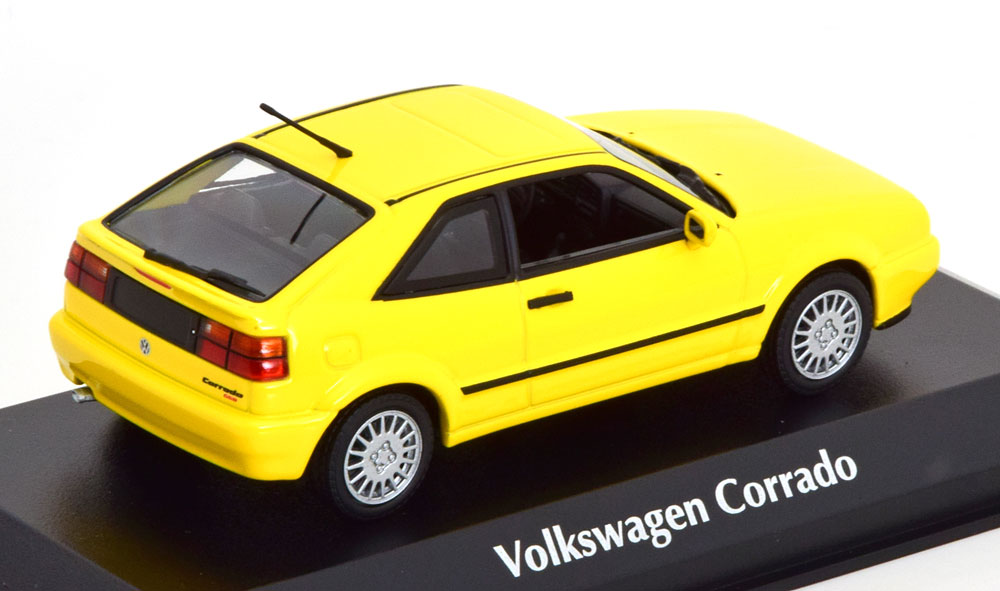 VOLKSWAGEN VW CORRADO G60 1990 METAL YELLOW MAXICHAMPS 940055602