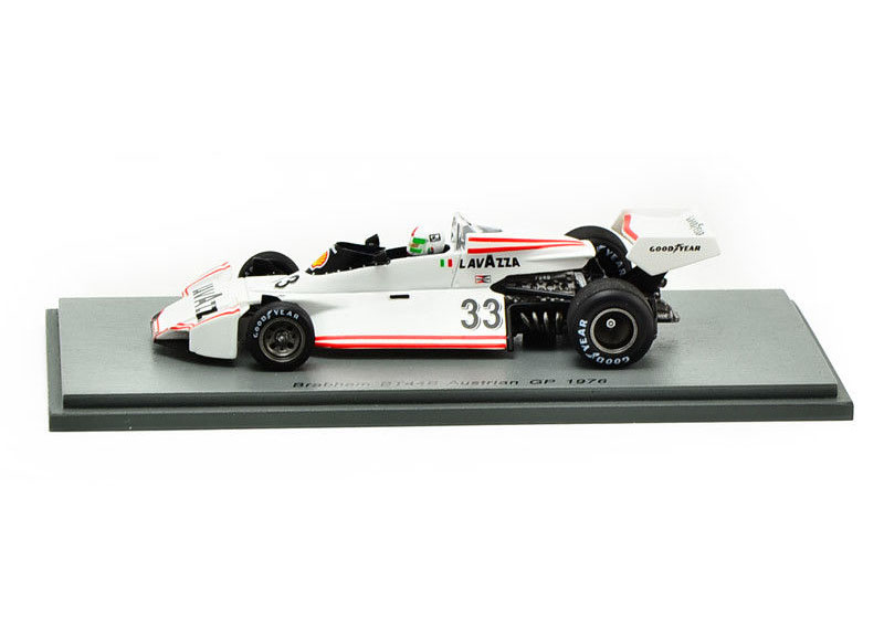 Brabham BT44B 32 F1 Grand Prix d'Angleterre 1976 Bob Evans Spark S7096