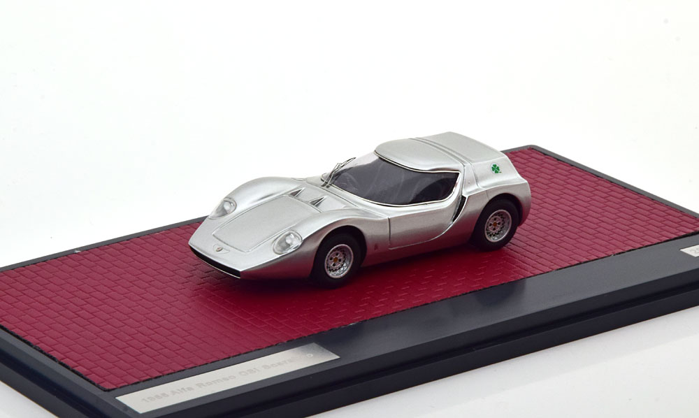 Alezan - made in France 1:43 - Model race car - Alfa Romeo Delfino Coupé by Bertone - Geneva