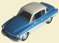 WARTBURG 311 Coupe, Kultowe Auta 106, голубой