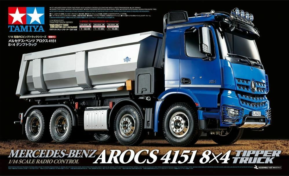 tamiya mercedes benz arocs 4151