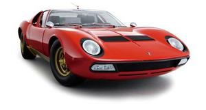 LAMBORGHINI Miura P400SV, red