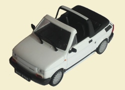 FIAT 126P Cabrio, Kultowe Auta 88, белый