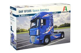 Сборная модель DAF XF105 Space America