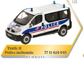 RENAULT Trafic 2 Police Nationale 2009, белый