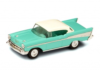 CHEVROLET Bel Air (1957), green