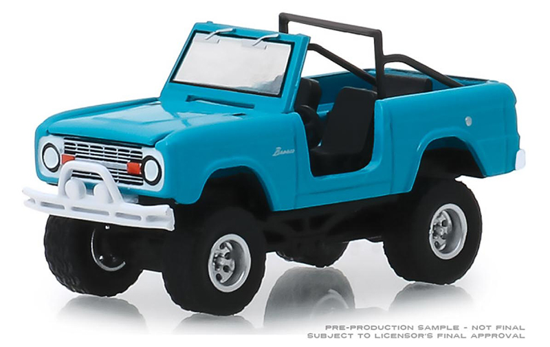 FORD Bronco Teal 4x4 1967 Blue