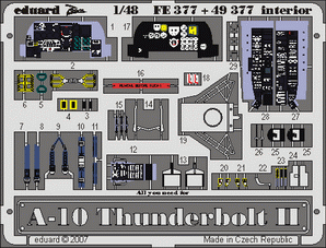 Фототравление для A-10 interior