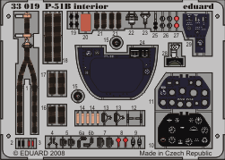 Фототравление P-51B interior S.A.