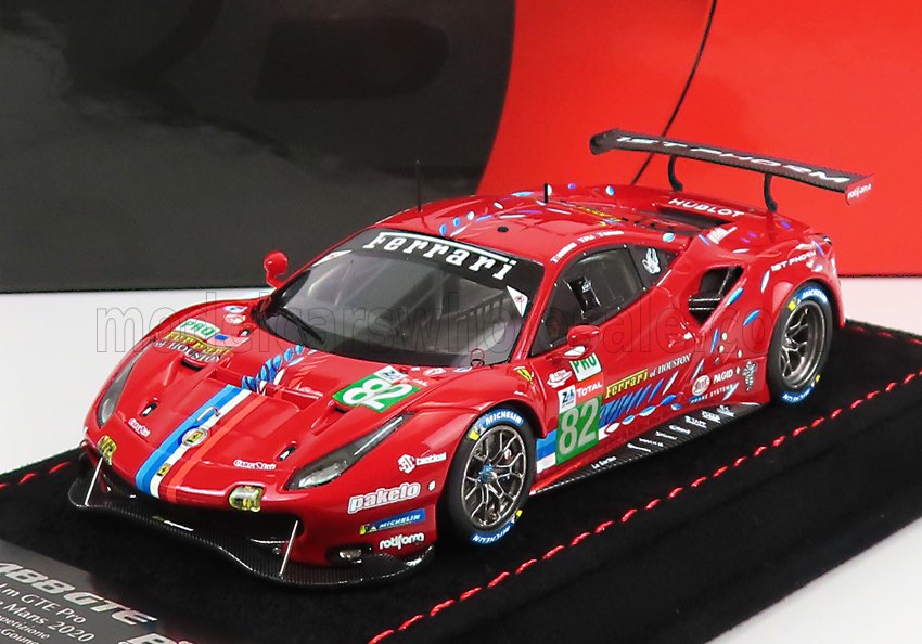 FERRARI 488 Gte Evo 3.9l Turbo V8 Team Risi N 82 Lmgte Pro Class 24h Le ...