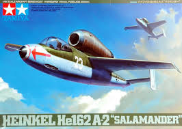 Сборная модель Heinkel He162 A-2 Salamander