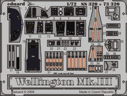 Цветное фототравление для Wellington Mk. III S. A.