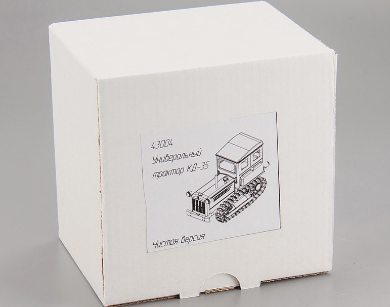 Универсальный трактор КД-35 (красный)