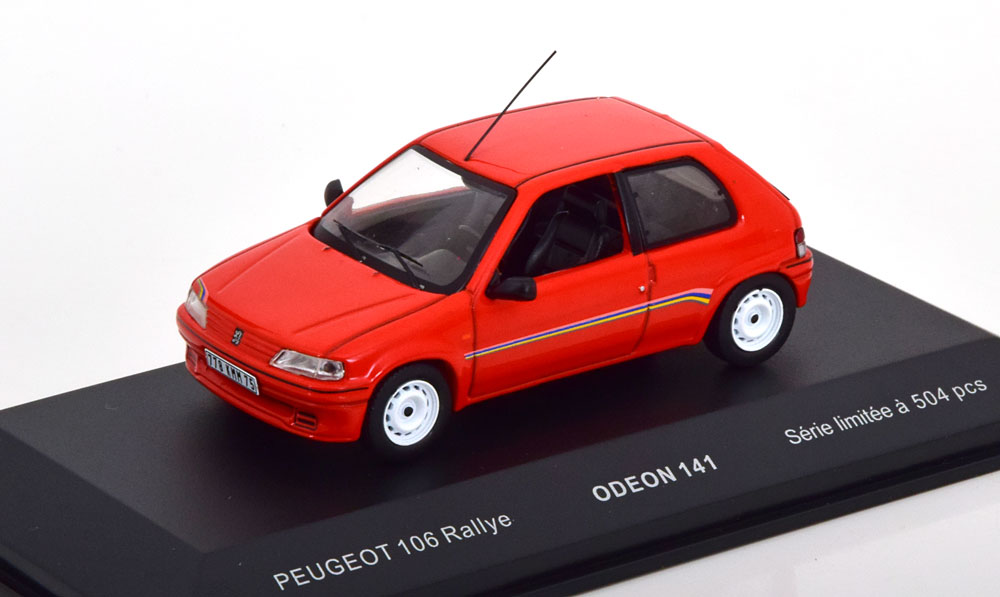 PEUGEOT 106 Rally, red