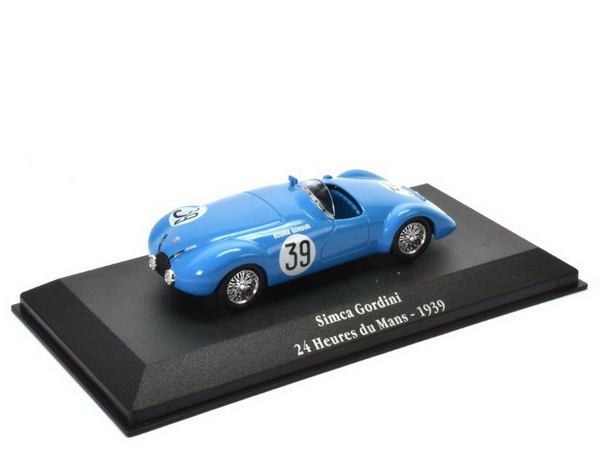 Simca Huit Gordini N°39 Le Mans 1939 1/43 - Modélisme