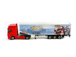 DAF XF EURO 6 SUPERSPACE с полуприцепом "GRAND PRIX DU CASTELLET" 2016