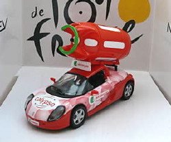 RENAULT Spider Antargaz 2008, red