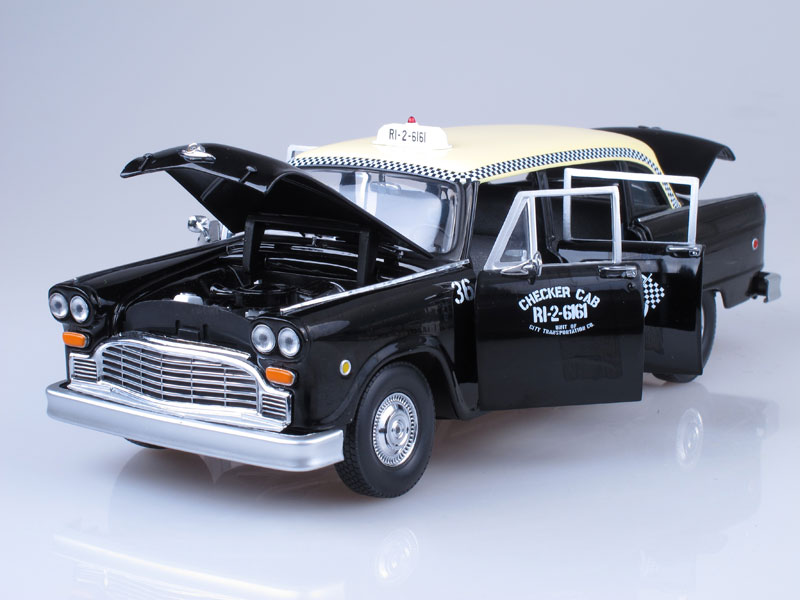 Greenlight 1/43 Checker Taxi Cab - UPS Canada 1975 - Métal 86196