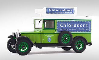 Mercedes-Benz L1000 Express "Chlorodont" 1929, L.e. 1000 pcs. (green)
