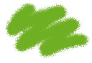 Краска зелёная, акриловая (12 мл.)