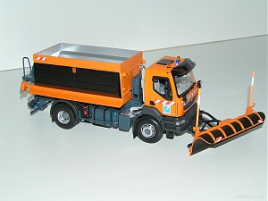 RENAULT Kerax Snowplow снегоуборочный DDE (2008), оранжевый