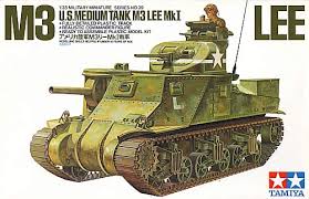 Сборная модель Американский танк M3 LEE