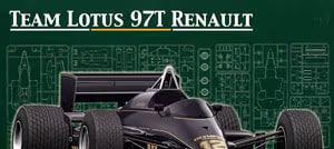 Сборная модель Lotus 97T 1985