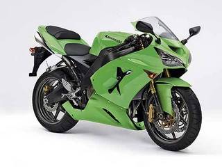 Kawasaki ZX -7R (green / blue / white)