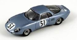 RENE Bonnet Aerodjet LM6 №51 Le Mans (P.Monneret – R.Masson) 1963, blue