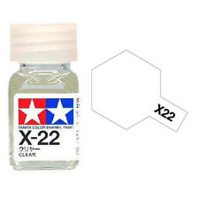 Краска эмалевая глянцевый прозрачный X-22, 10мл.