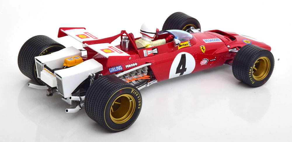 FERRARI 312 B №4 GP ENGLAND CLAY REGAZZONI (1970)